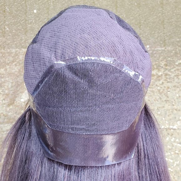 100% Human Hair - Alopecia wig - Yaki straight 16" - Picture 8 of 12